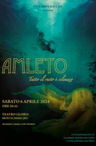 Locandina Amleto teatro Gloria